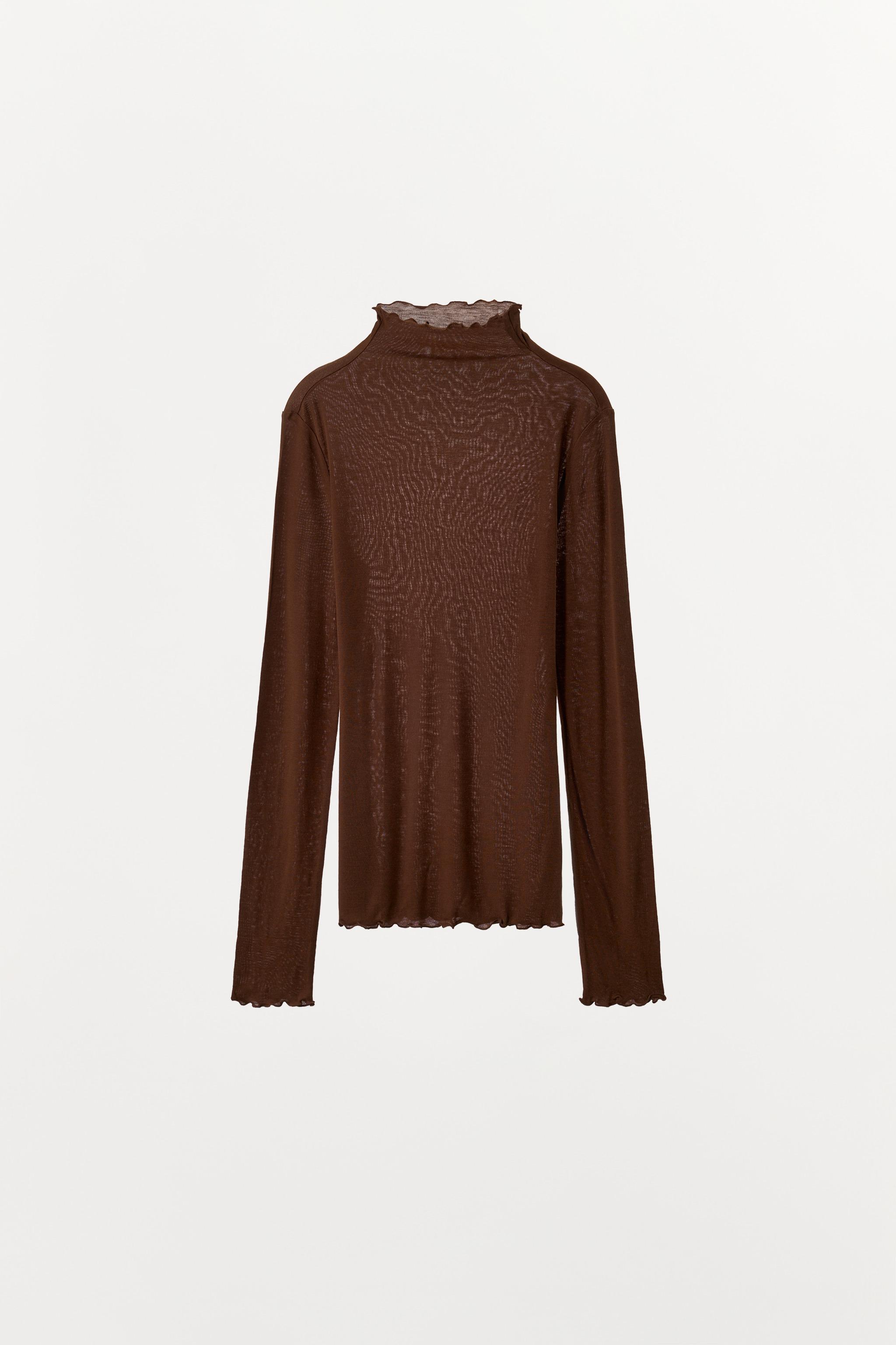 PLAIN T-SHIRT WITH LYOCELL